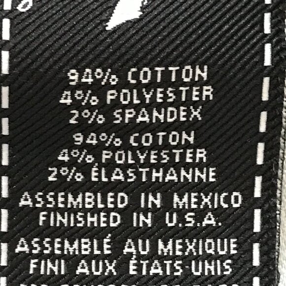 7 For All Mankind High Waist Ankle Skinny Jeans Women 25 Blue Mid Rise Raw Hem - Picture 12 of 14